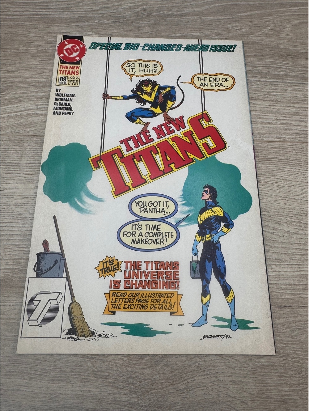 The New Titans 12 Comic Lot #89 92 94 96 100 104 105 108 110 111 117 121